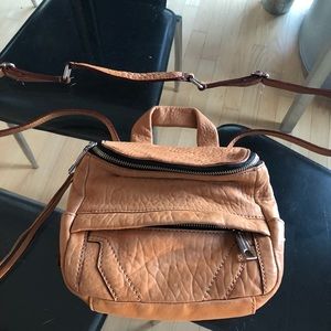 Rebecca Minkoff tan crossbody bag